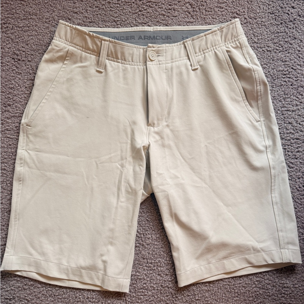 Under Armour Men's Cream Shorts